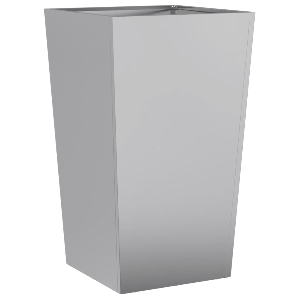 VidaXL Plantenbak 45x45x75 cm gegalvaniseerd staal