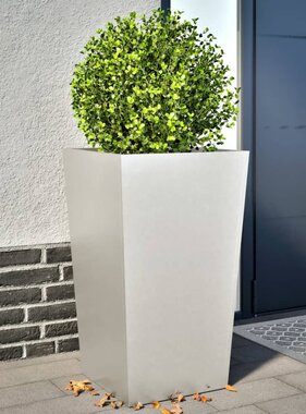 VidaXL Plantenbakken 2 st 45x45x75 cm roestvrij staal