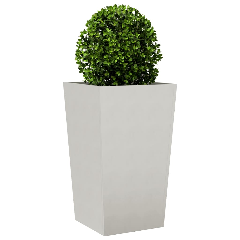 VidaXL Plantenbakken 2 st 45x45x75 cm roestvrij staal