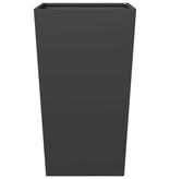 VidaXL Plantenbak 45x45x75 cm staal zwart