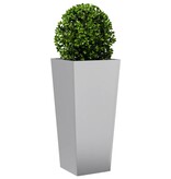 VidaXL Plantenbakken 2 st 35x35x75 cm gegalvaniseerd staal