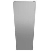 VidaXL Plantenbak 35x35x75 cm gegalvaniseerd staal
