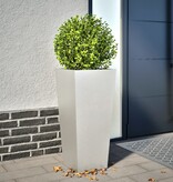 VidaXL Plantenbak 35x35x75 cm roestvrij staal