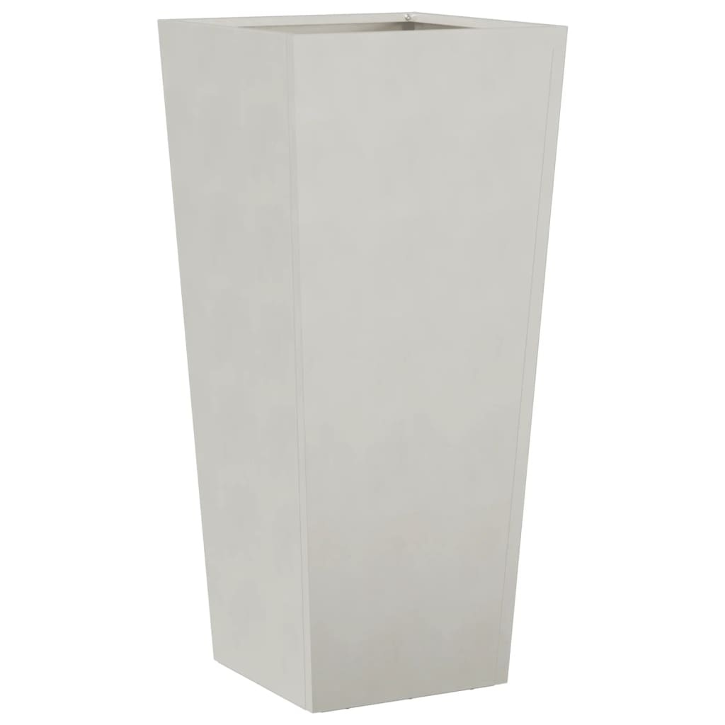 VidaXL Plantenbak 35x35x75 cm roestvrij staal