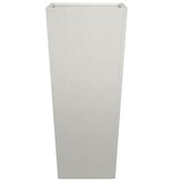 VidaXL Plantenbak 35x35x75 cm roestvrij staal