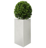 VidaXL Plantenbakken 2 st driehoek 50x43x75 cm roestvrij staal