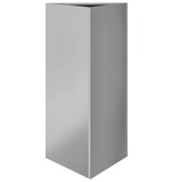 VidaXL Plantenbak driehoek 40x34,5x70 cm gegalvaniseerd staal