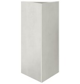 VidaXL Plantenbakken 2 st driehoek 40x34,5x70 cm roestvrij staal