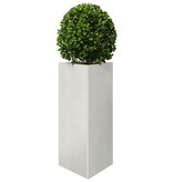 VidaXL Plantenbak driehoek 40x34,5x70 cm roestvrij staal