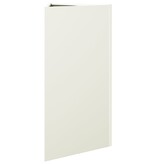 VidaXL Plantenbak driehoek 40x34,5x70 cm staal wit