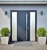 VidaXL Plantenbakken 2 st 50x50x50 cm roestvrij staal