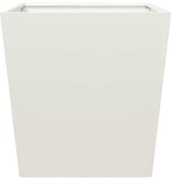 VidaXL Plantenbak 50x50x50 cm staal wit