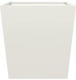 VidaXL Plantenbak 50x50x50 cm staal wit