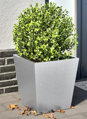 VidaXL Plantenbakken 2 st 40x40x40 cm gegalvaniseerd staal