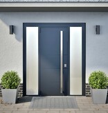 VidaXL Plantenbakken 2 st 40x40x40 cm gegalvaniseerd staal