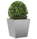 VidaXL Plantenbakken 2 st 40x40x40 cm gegalvaniseerd staal