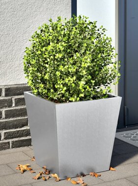 VidaXL Plantenbank 40x40x40 cm gegalvaniseerd staal