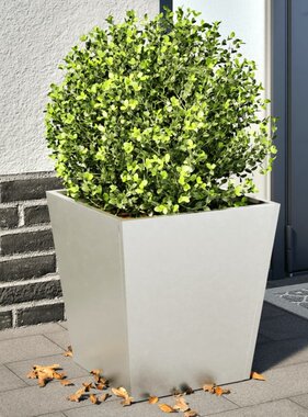 VidaXL Plantenbakken 2 st 40x40x40 cm roestvrij staal