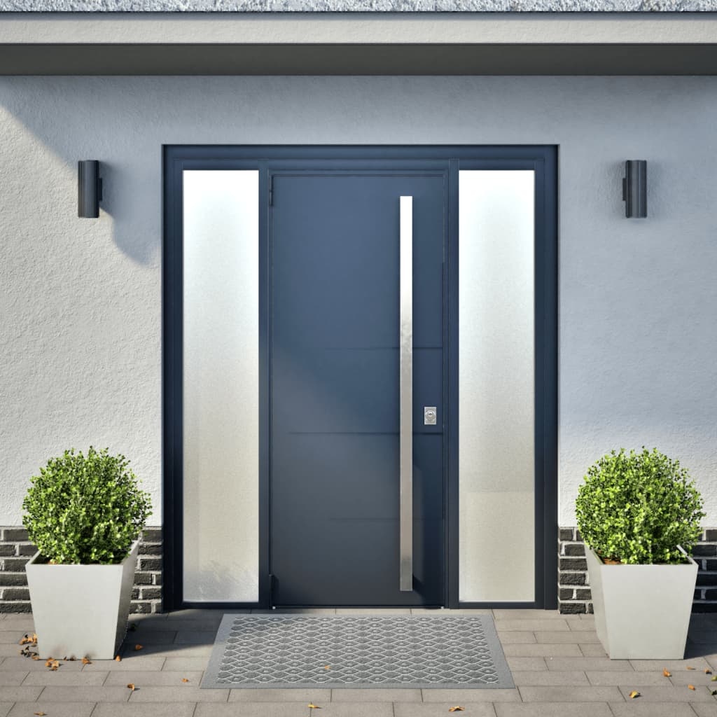 VidaXL Plantenbakken 2 st 40x40x40 cm roestvrij staal