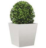 VidaXL Plantenbakken 2 st 40x40x40 cm roestvrij staal