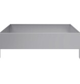 VidaXL Plantenbak verhoogd 100x100x33,5 cm gegalvaniseerd staal
