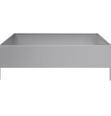 VidaXL Plantenbak verhoogd 100x100x33,5 cm gegalvaniseerd staal