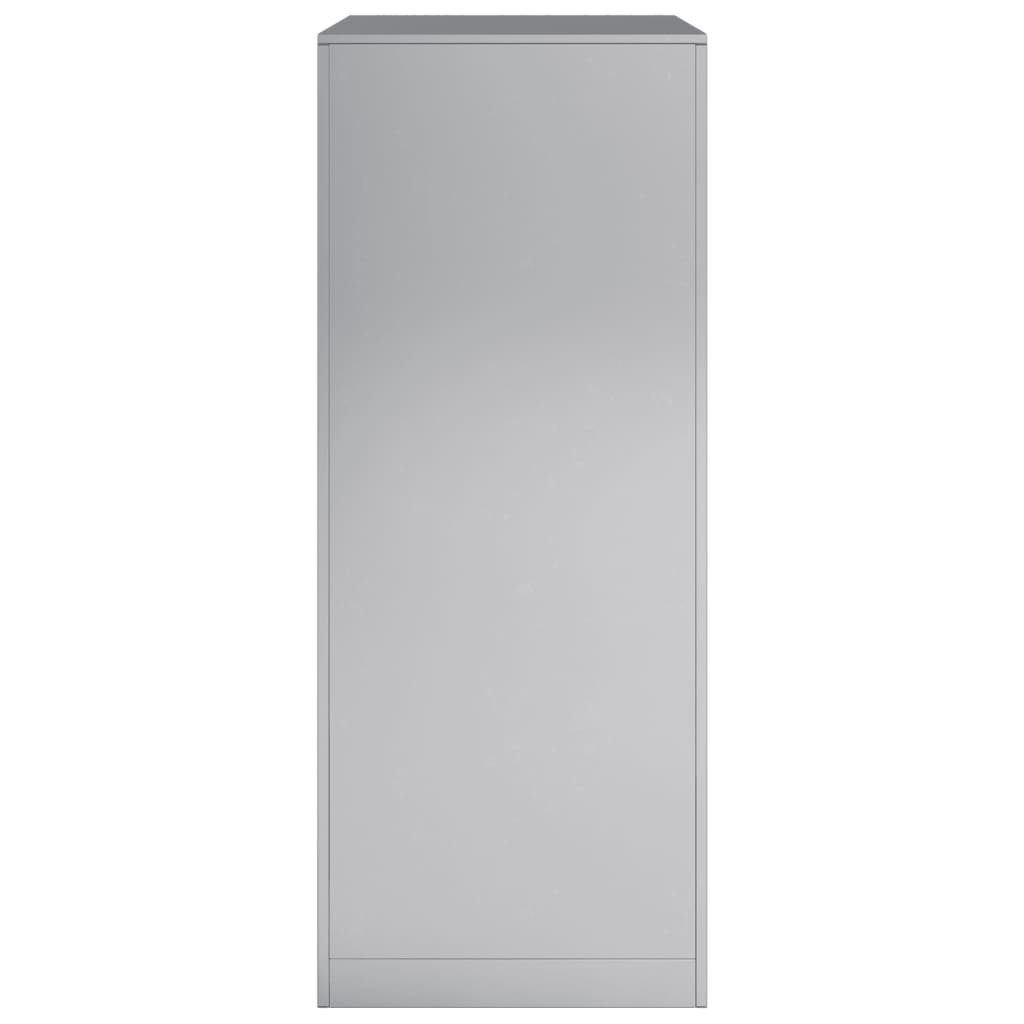 VidaXL Haardhoutrek 60x40x100 cm gegalvaniseerd staal