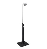 VidaXL Buitendouche Solar Flow 8 L zwart
