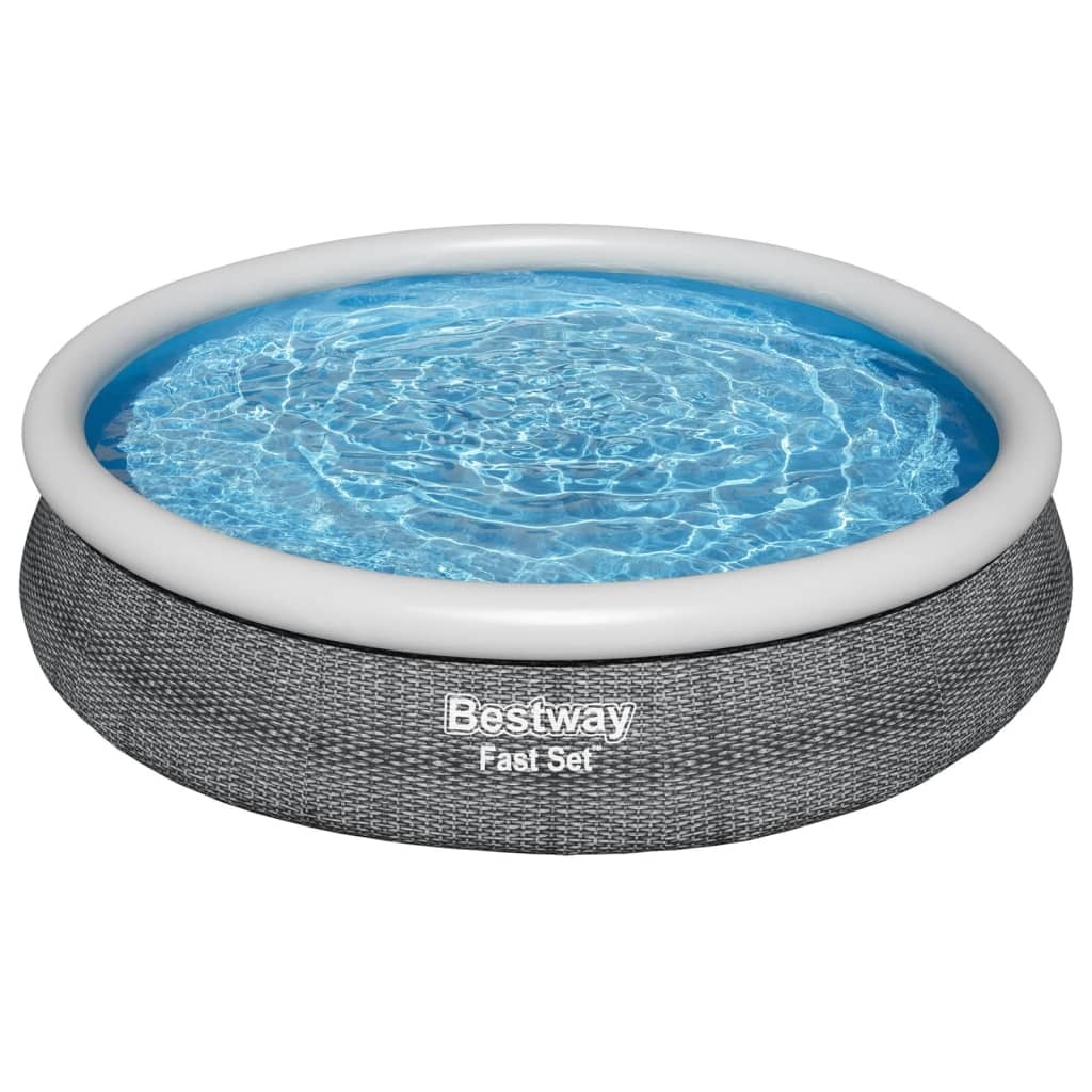 VidaXL Zwembadset rond 366x76 cm