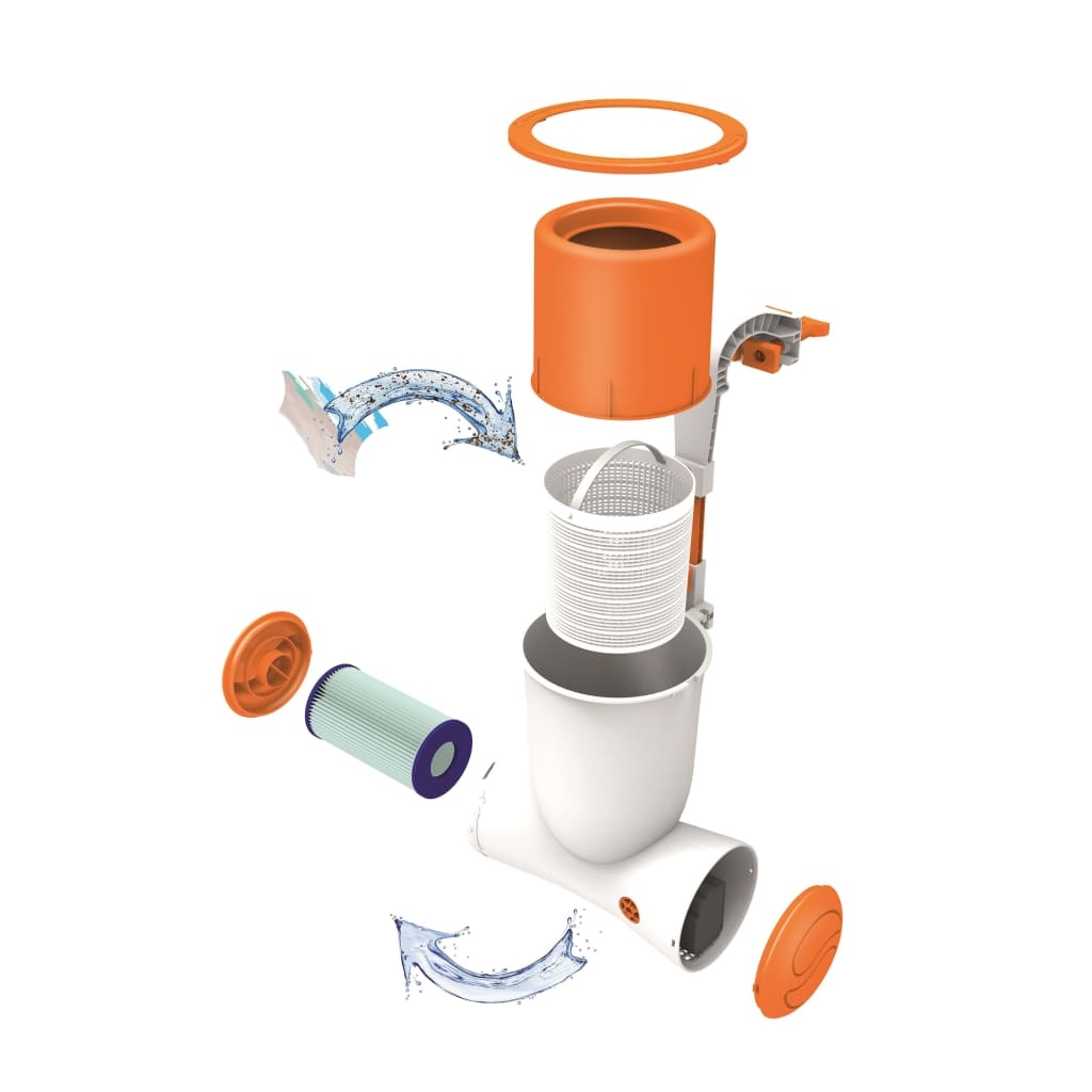 VidaXL Flowclear Zwembadfilterpomp Flowclear Skimatic 2574 L/u 58462
