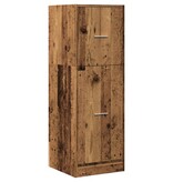 VidaXL Apothekerskast 40x41x118 cm bewerkt hout oud houtkleurig