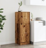 VidaXL Apothekerskast 40x41x118 cm bewerkt hout oud houtkleurig