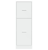 VidaXL Apothekerskast 40x41x118 cm bewerkt hout wit