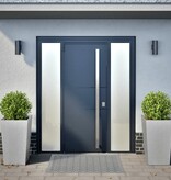 VidaXL Plantenbakken 2 st 45x45x75 cm gegalvaniseerd staal