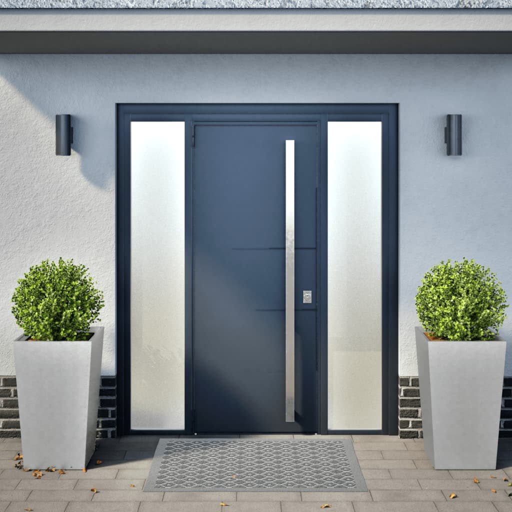 VidaXL Plantenbakken 2 st 45x45x75 cm gegalvaniseerd staal