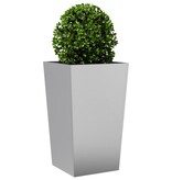 VidaXL Plantenbakken 2 st 45x45x75 cm gegalvaniseerd staal