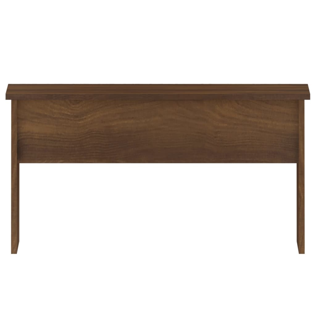VidaXL Salontafel 80x50,5x41,5 cm bewerkt hout bruin eikenkleur