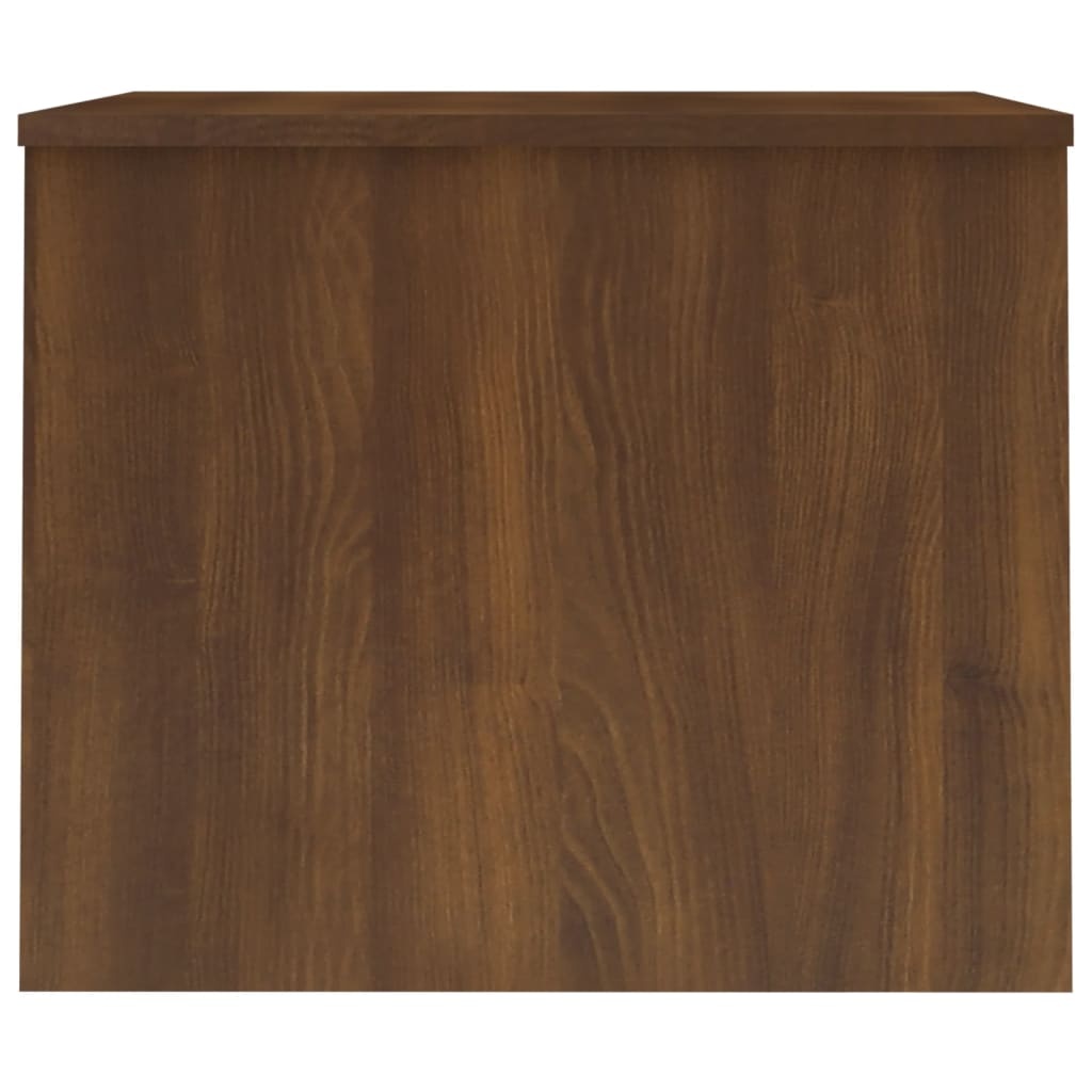 VidaXL Salontafel 80x50,5x41,5 cm bewerkt hout bruin eikenkleur