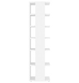 VidaXL Schoenenkast 27,5x27x102 cm bewerkt hout wit