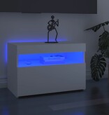 VidaXL Tv-meubel met LED-verlichting 60x35x40 cm zwart