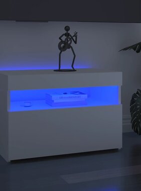 VidaXL Tv-meubel met LED-verlichting 60x35x40 cm zwart