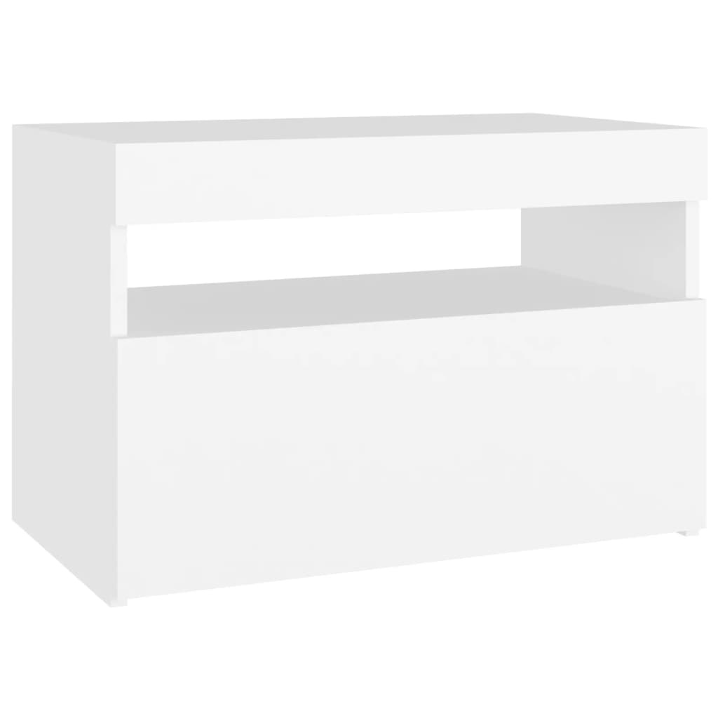 VidaXL Tv-meubel met LED-verlichting 60x35x40 cm zwart