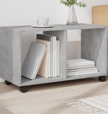 VidaXL Rolkast 72x33x42,5 cm bewerkt hout betongrijs