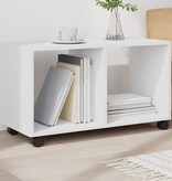 VidaXL Rolkast 72x33x42,5 cm bewerkt hout wit