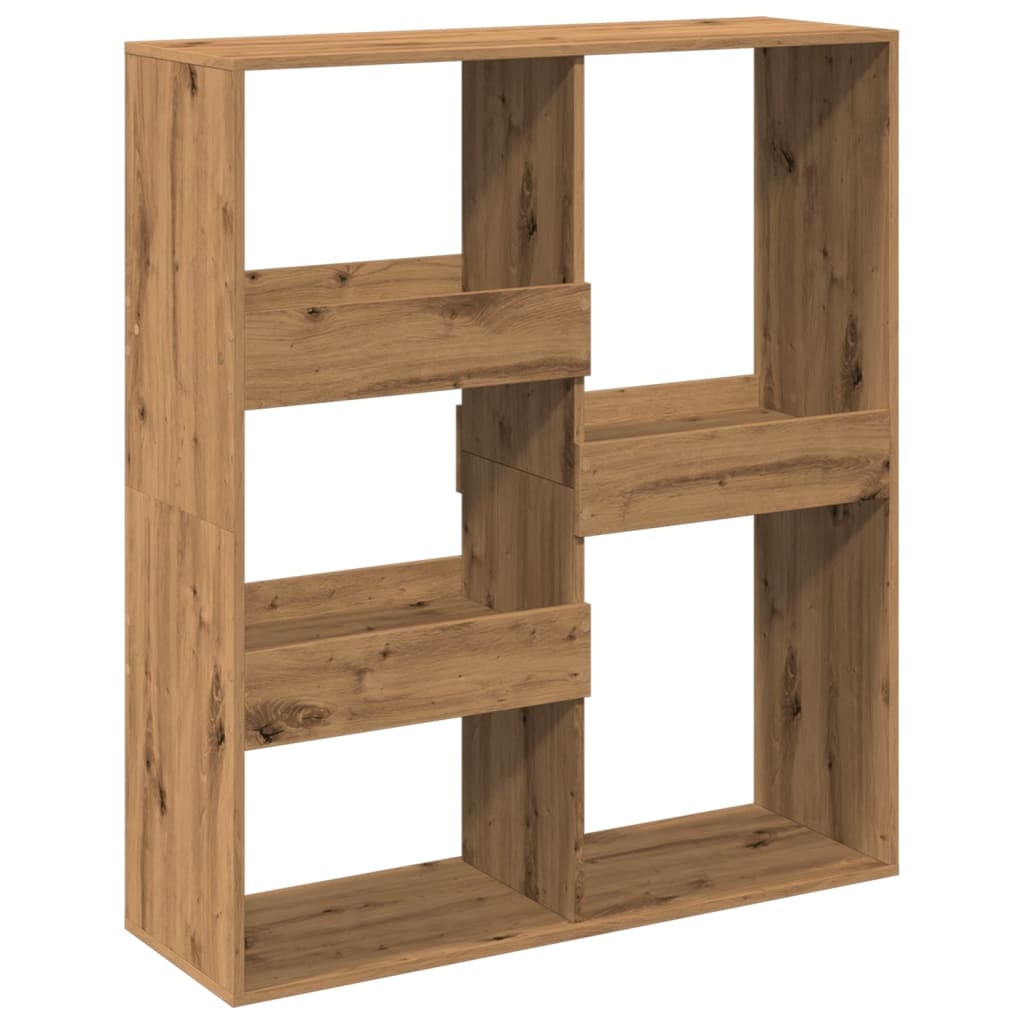 VidaXL Boekenkast / kamerscherm 100x33x115 cm artisanaal eikenkleurig
