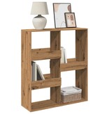 VidaXL Boekenkast / kamerscherm 100x33x115 cm artisanaal eikenkleurig