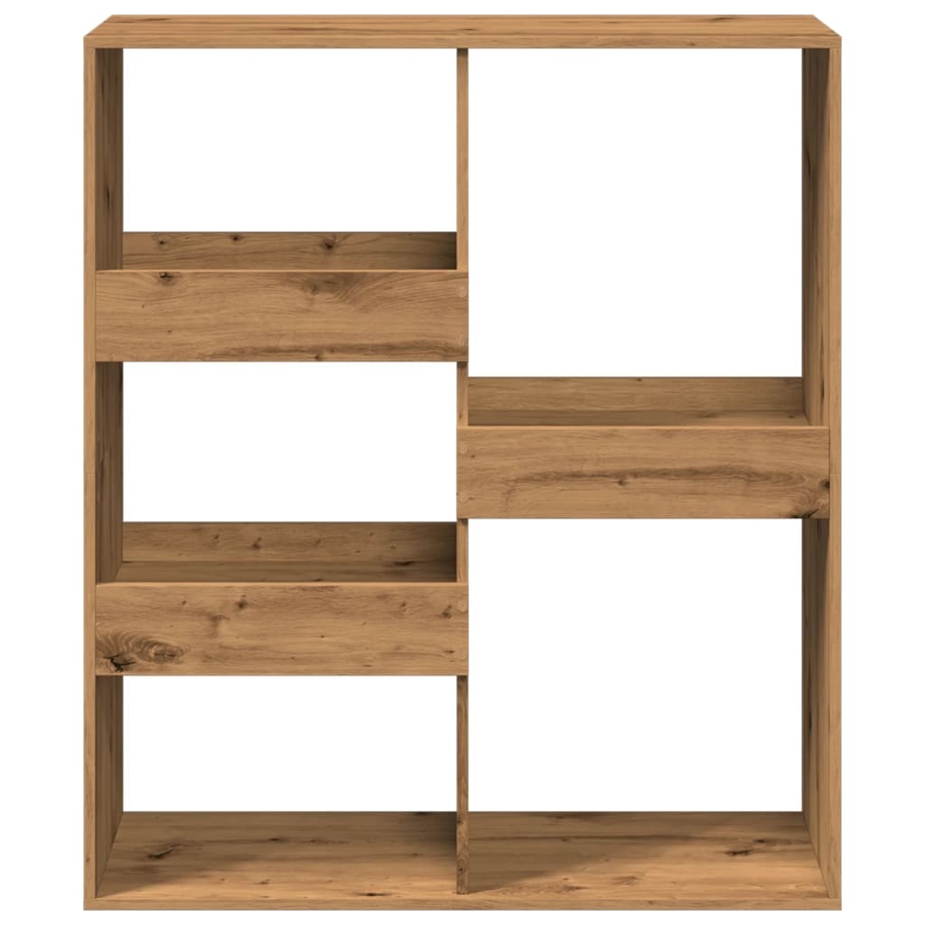 VidaXL Boekenkast / kamerscherm 100x33x115 cm artisanaal eikenkleurig
