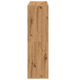 VidaXL Boekenkast / kamerscherm 100x33x115 cm artisanaal eikenkleurig