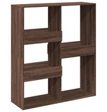 VidaXL Boekenkast / kamerscherm 100x33x115 cm bruin eikenkleur