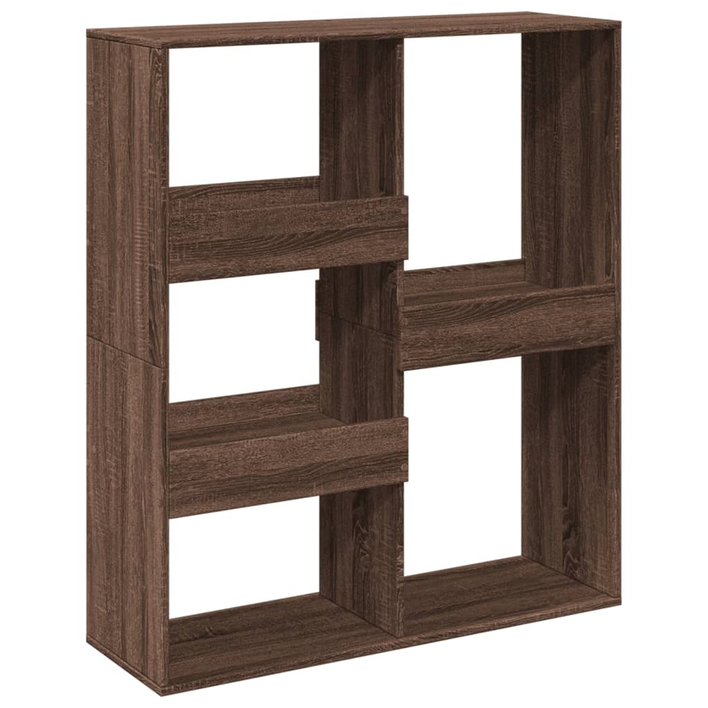 VidaXL Boekenkast / kamerscherm 100x33x115 cm bruin eikenkleur